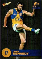 ✺New✺ 2021 WEST COAST EAGLES AFL Card JOSH KENNEDY Footy Stars Prestige