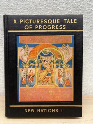 Vtg 1952 A Picturesque Tale Of Progress New Nations Part I Hardcover Book - Image 1 of 4