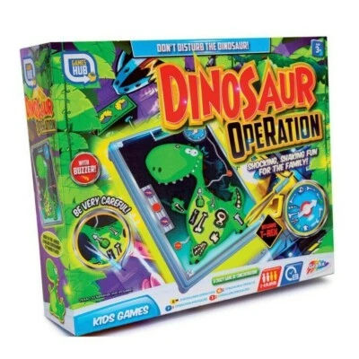 Dino Dinosaur Operation Game Kids Family Fun Skills Board Game Play Set 1288 - Image 1 of 4