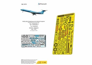 1/144 Tu-134A/B-3 (Zvezda) Kit Detalle Fotograbado - Imagen 1 de 10