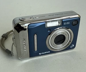 Fujifilm FinePix A500 Digital Camera 5.1 MP Blue Tested - Picture 1 of 19