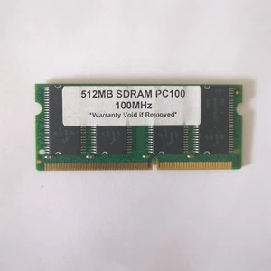 512MB PC100 100MHz 144-PIN SDRAM SODIMM MEMORY RAM FOR IBOOK G3 & POWERBOOK G4 - Picture 1 of 2