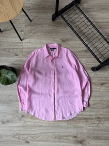 Camisa Polo Ralph Lauren de lino con botones para hombre talla XXL - Imagen 1 de 5