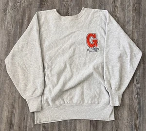 Vintage 90s Champion Reverse Weave Made USA Size Large Gray - Picture 1 of 14