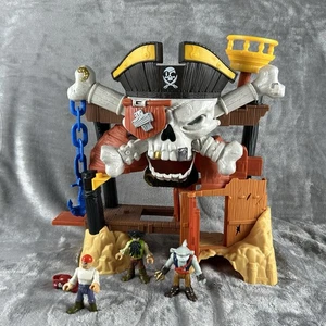 Playset Castello Tana di Barbanera Mattel Imaginext 2015 con 3 personaggi - Foto 1 di 18