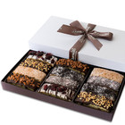 Barnetts Christmas Holiday Thanksgiving 12 Chocolate Biscotti Gift Box, Gourmet 