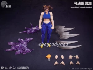 XCocann Studio Fighting Female Quinn Lee 1/12 Action Figure & Accessory Kit - Picture 1 of 3