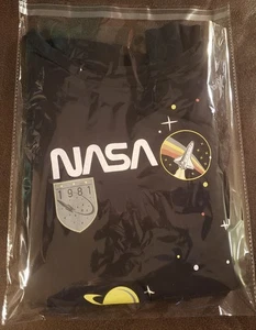 NASA 1981 Langarmshirt gebraucht OHNE Größenetikett sieht aus L oder XL - Bild 1 von 4