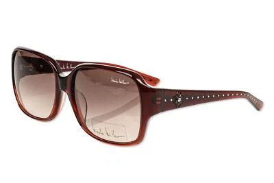 Gafas de sol para mujer Nicole Miller Stanton 56 mm borgoña degradadas Foto 1 de 4