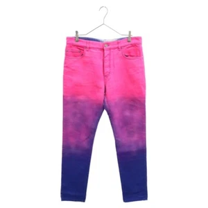 Louis Vuitton 22SS Amen Break Gradient Denim Pants Blue Pink Size 32 - Picture 1 of 6