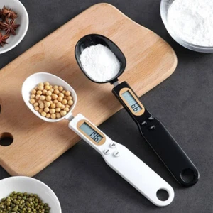 Weighing Measuring LCD Digital Spoon Scale Home Kitchen Tool Coffee Food Flour - Picture 1 of 22
