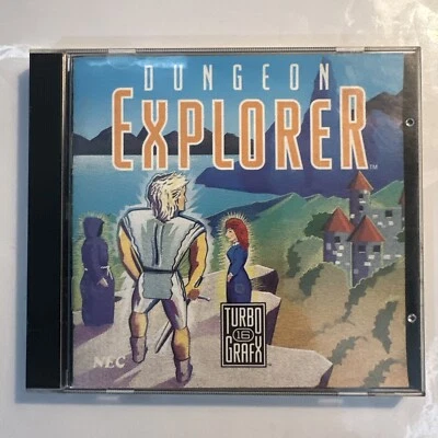 Dungeon Explorer TurboGrafx-16 TG-16 Complete Jewel Case CIB Tested - Image 1 of 4