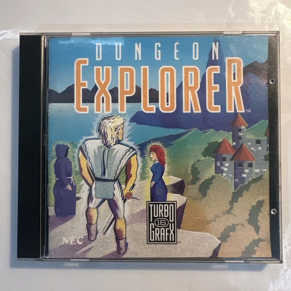 Dungeon Explorer TurboGrafx-16 TG-16 Complete Jewel Case CIB Tested - Image 1 of 4