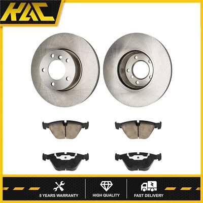 Rotores de freno delanteros + pastillas de cerámica aptos para BMW 328I 328I XDrive 3,0 L 2010-2013 Foto 1 de 4