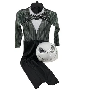 Costume Halloween Jack Skellington Nightmare Before Christmas taglia giovane grande - Foto 1 di 4