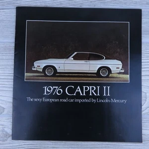 Lincoln-Mercury - Capri II - 1976 - Brochure/Catalogo - Rivenditore - Colore, Vintage - Foto 1 di 7