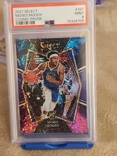 2021 PANINI Select Basketball Premium Level Cosmic Prizm #187 RC Moses Moody