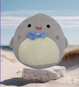 Squishmallow 12” Gordon The Shark with Bowtie Plush Brand New with Tag Rare - Picture 1 of 8