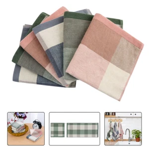 Pack de 6 juegos de toallas de té de cocina 100 % algodón para limpieza estilo patrón - Imagen 1 de 10