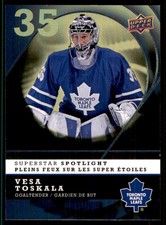 2008-09 McDonald's Upper Deck Superstar Spotlight Vesa Toskala Toronto Maple