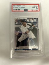 2019 Topps Mini Thairo Estrada US 168 PSA 10 Rookie Card RC Yankees SF Giants