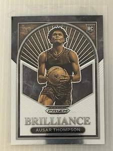 2023-24 Panini Prizm Draft Picks Brilliance Ausar Thompson RC #12 - Picture 1 of 2