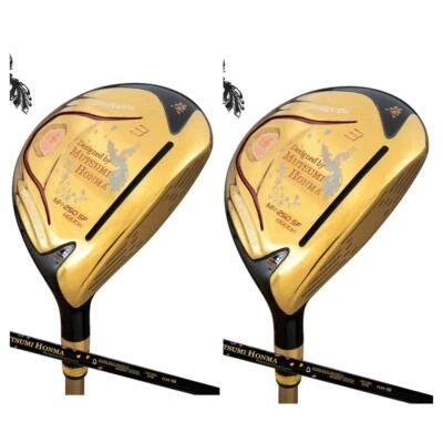 Mutsumi Honma Golf Fairwayholz 3W 7W 2Set MH250SF Graphit Flex Regular Neu - Bild 1 von 4