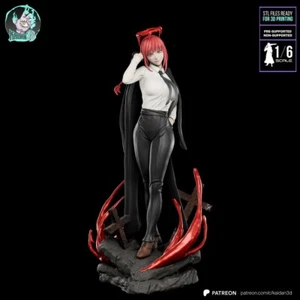 Makima 1/4 3D Printed PLA SFW - Bild 1 von 7