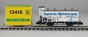 Minitrix 13416 Kühlwagen "Bayerische Milchversorgung" aus Sammlung mit OVP - Picture 1 of 2