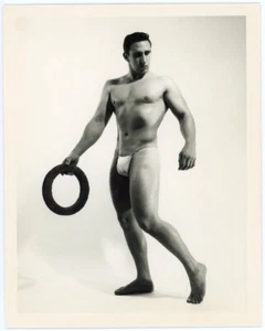 Vintage 4x5 BRUCE OF LOS ANGELES Sexy Male Physique BOB KAPPEL Pro Wrestler - Picture 1 of 6