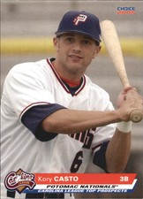 2005 Carolina League Top Prospects Choice #27 Kory Costo