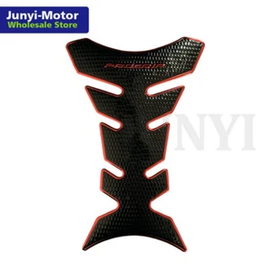 Protector de almohadilla protectora para tanque de combustible/gas para motocicleta calcomanía adhesiva agarre cromo brillante rojo - Imagen 1 de 1