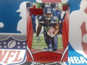 🏈2015 Panini Rookies & Stars Retail Red 205/299 Tyler Lockett RC #175