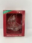American Greetings Forget Me Not Sail Into Christmas Ornament 1995 W/Box