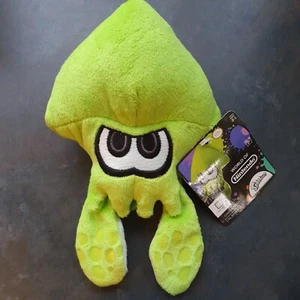 Loot Crate Nintendo Green Squid Splatoon Plush Stuffed Animal Jakks Pacific New - Picture 1 of 6