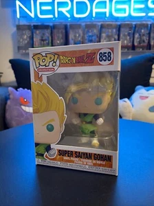 Funko Pop Dragon Ball Z Super Saiyan Gohan Vinyl Figure #858 - Picture 1 of 7