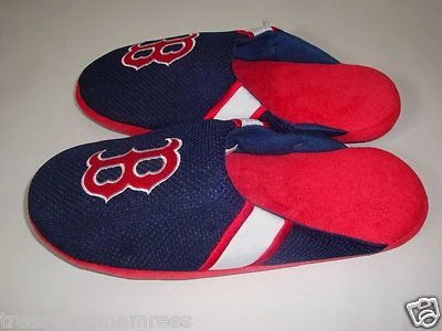 MLB Boston Red Sox Team Jersey Indoor/Outdoor Slippers ~ Size XL (13-14)  - Image 1 of 4