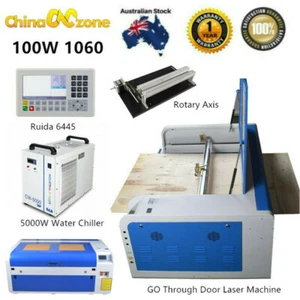 CO2 Laser Cutter Machine Large Laser Engraving RECI Tube 5000W Chiller Rotary AU - Picture 1 of 12