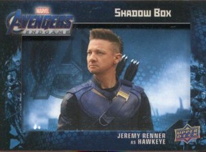 Marvel Endgame Shadowbox Chase Card SB-20 Jeremy Renner