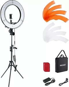 NEEWER Ring Light 18inch Kit: 55W 5600K Professional LED with Stand and Phone... - Picture 1 of 8