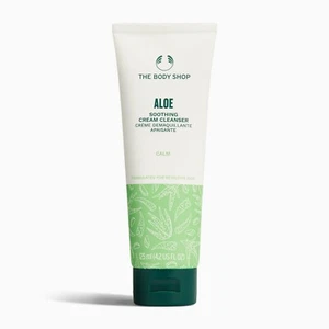 The Body Shop Aloe Soothing Cream Cleanser CALM For Sensitive Skin 125ML VEGAN - Picture 1 of 6