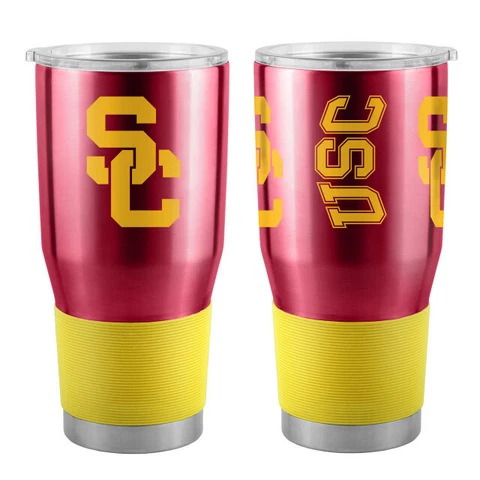 NCAA College USC Trojans 30oz Stainless Steel Ultra Travel Tumbler Cover