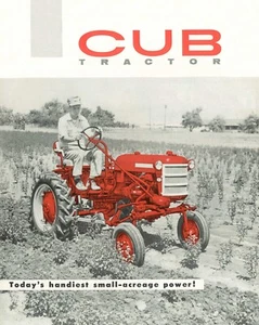 IH McCormick Farmall Cub Tractor Dealer Brochure Handiest Small-Acreage Power - Picture 1 of 9