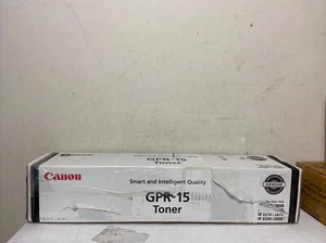 Imperfect Box Genuine Canon GPR-15 Black Toner Cartridge (9629A003AA) - Picture 1 of 6