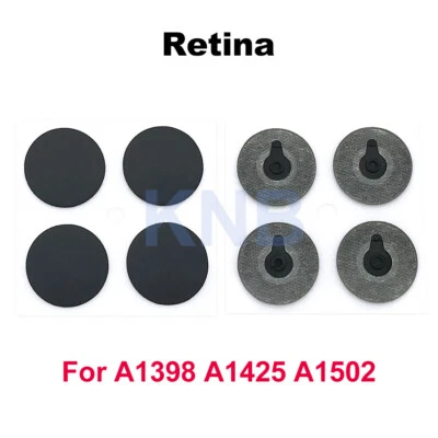 Estuche inferior pies de goma 4 piezas para Macbook Pro Retina 15" A1398 13" A1425 A1502 - Imagen 1 de 4