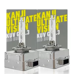 DAMA Kanji Ultimate Vision Gen3 D1S HID Xenon Headlight Bulbs 6000K - Pack of 2 - Picture 1 of 8