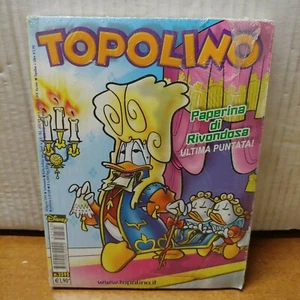 TOPOLINO N. 2595 BLISTERATO NUOVO ALLEGATO GIOCO TOPOCALCIO - Picture 1 of 3