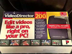 Pinnacle Systems Video Director Studio 200 Windows Video Editor New Sealed - Picture 1 of 7