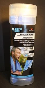 Radians Arctic Skull Cooling Towel w/Case-Heat Stress Fatigue Relief First Aid - Picture 1 of 4