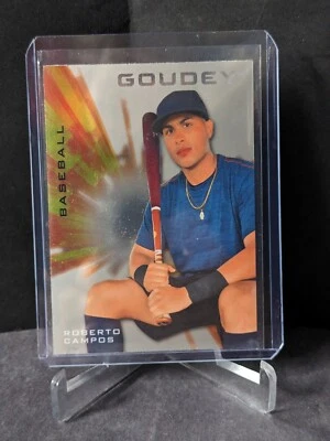 2021 Upper Deck Goodwin Champions Goudey Platinum #G37 Roberto Campos - Image 1 of 2